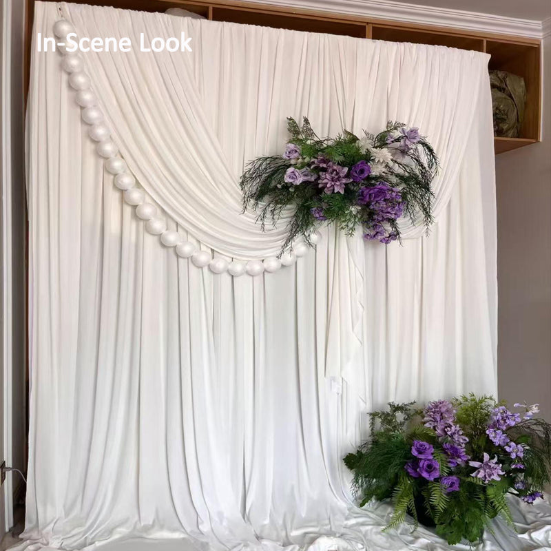 Draping Fabric Stretch Knit Fabric for Wedding Decor Curtains Wide 170cm -FB00001