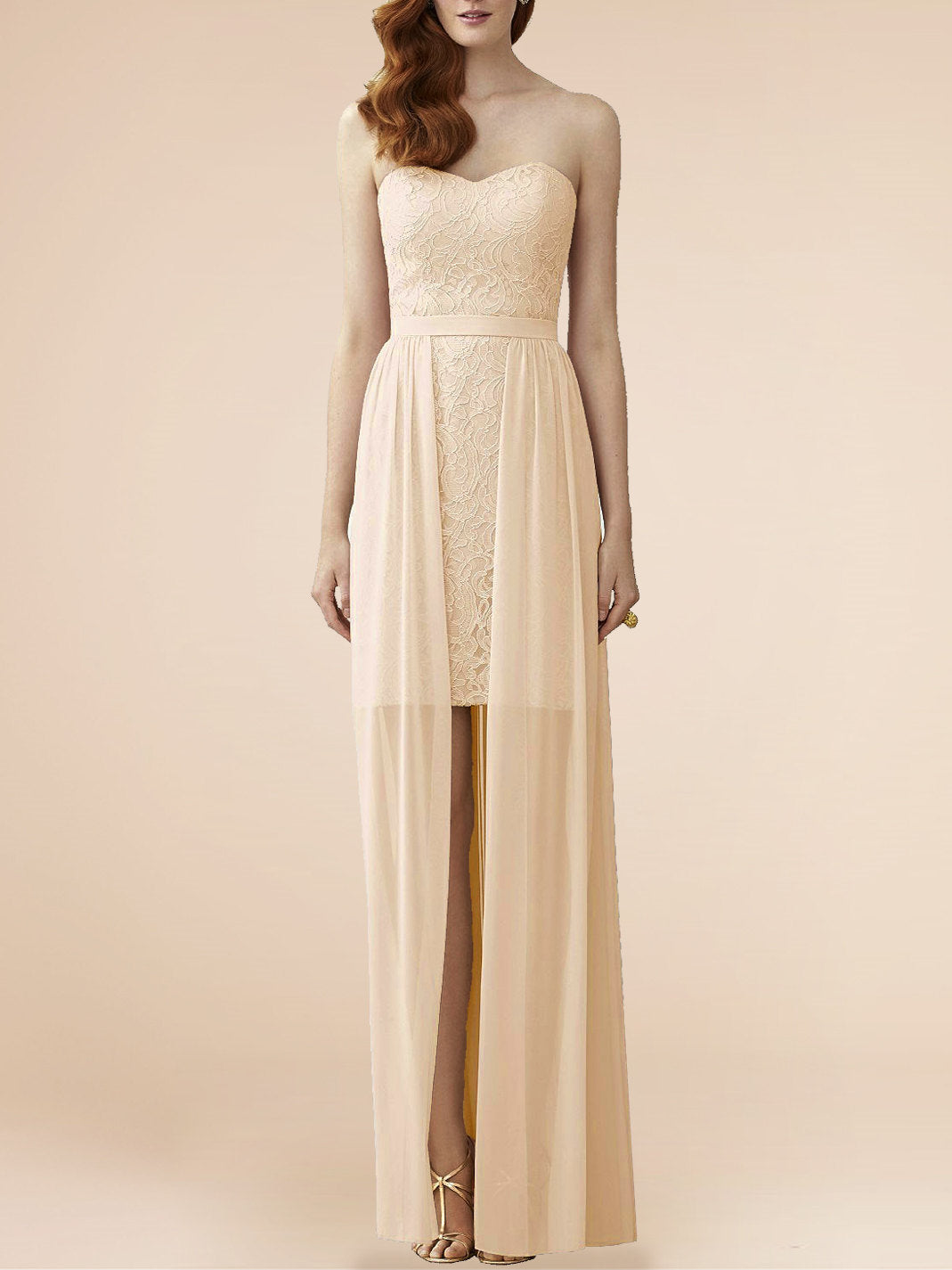 Chiffon Halter Sleeveless Bridesmaid Dress| Plus Size | 60+ Colors