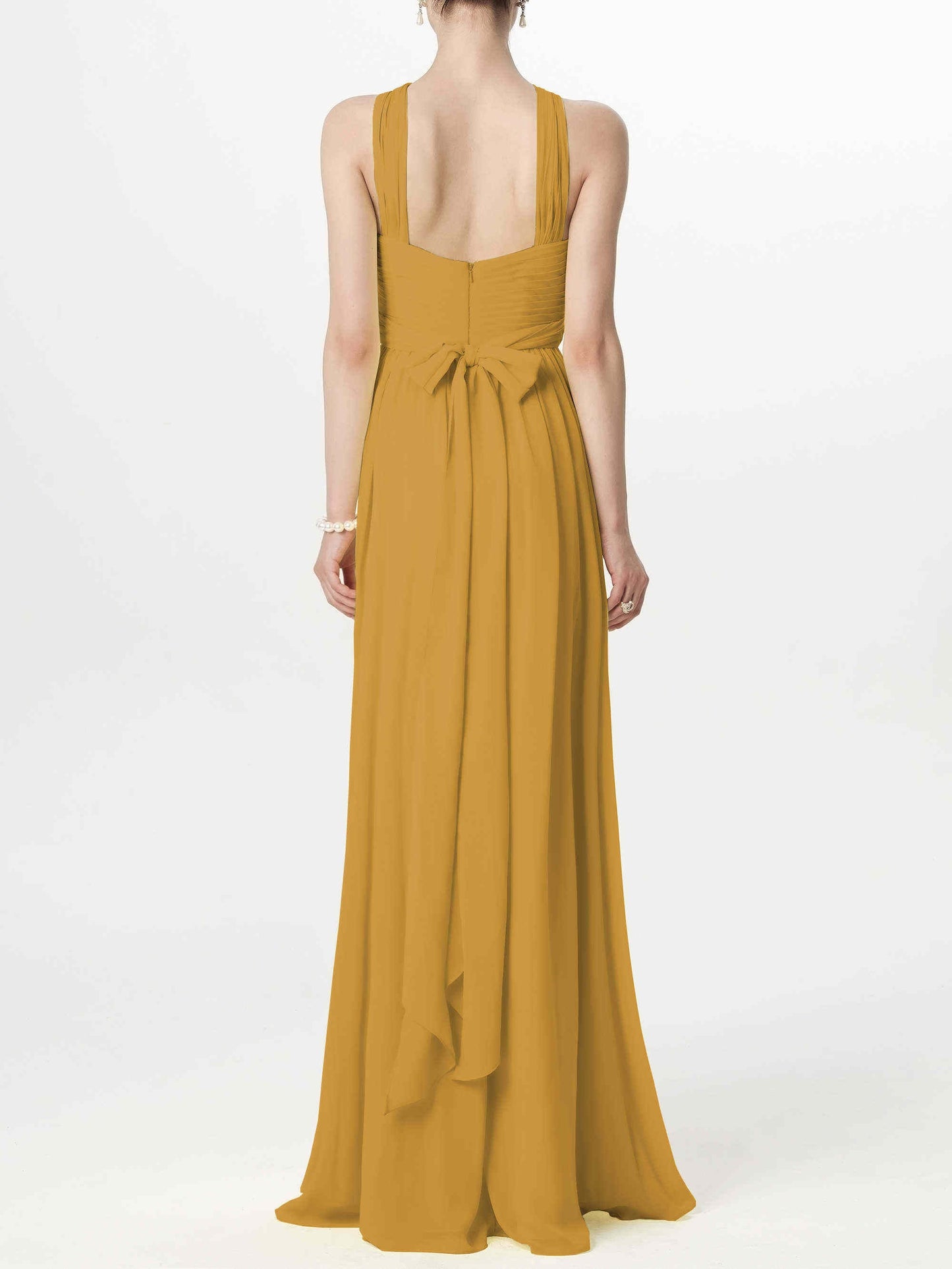 Lace Square Neck Cap Sleeves Bridesmaid Dress| Plus Size | 60+ Colors