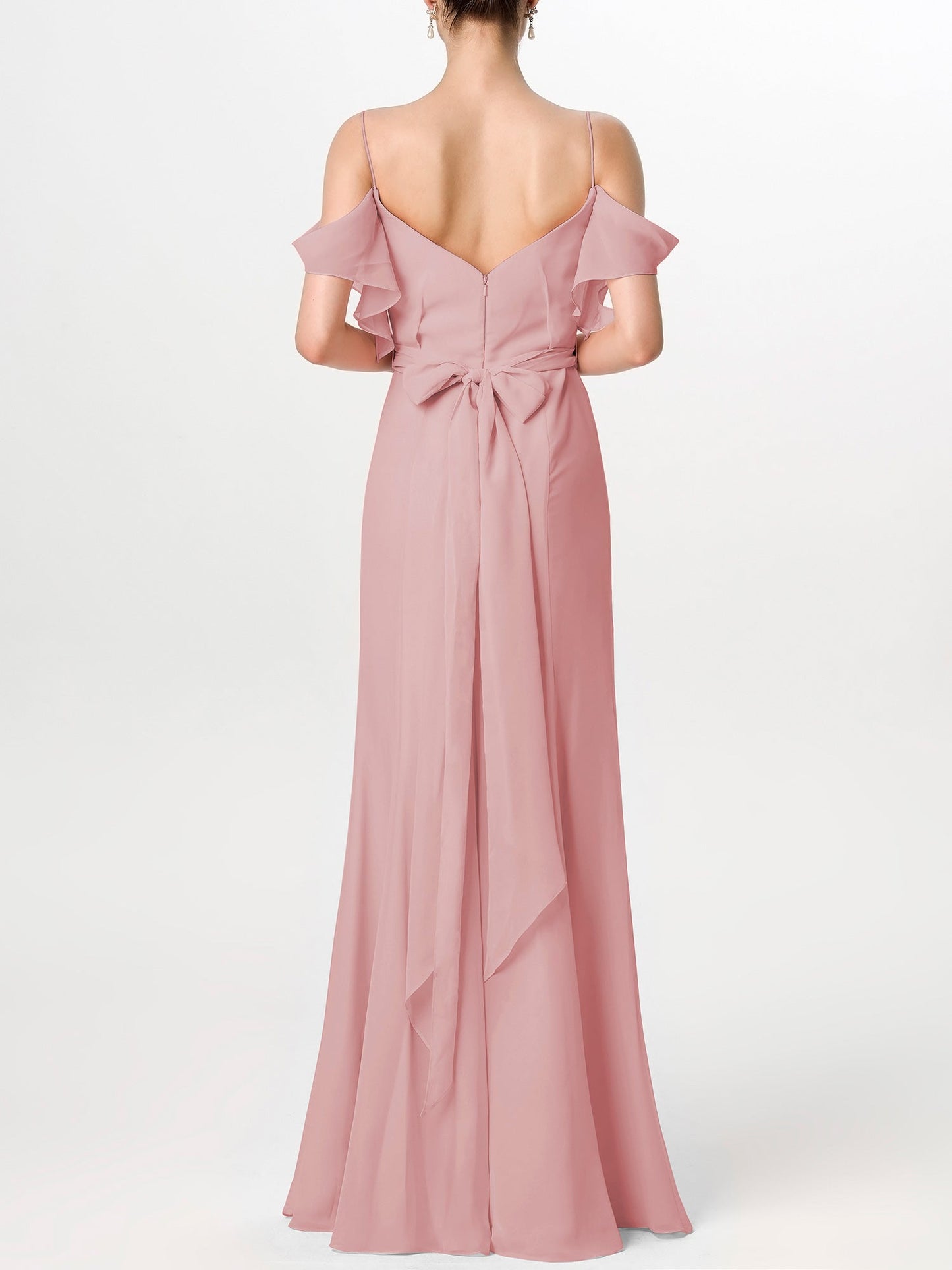 Lace Square Neck Cap Sleeves Bridesmaid Dress| Plus Size | 60+ Colors