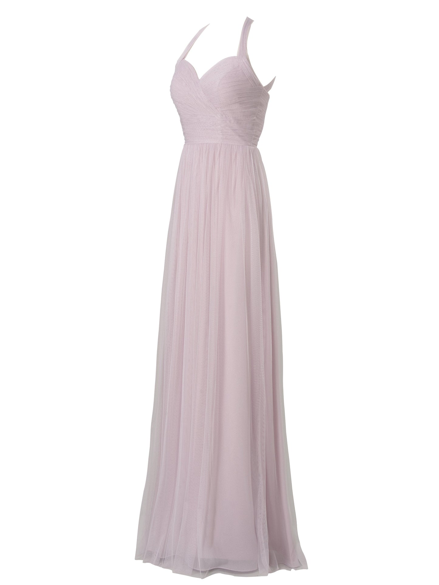 Chiffon One Shoulder Sleeveless Bridesmaid Dress| Plus Size | 60+ Colors