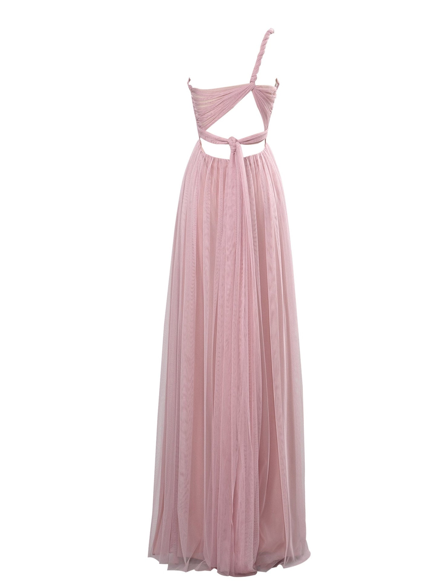 Chiffon Criss Cross Straps Sleeveless Bridesmaid Dress| Plus Size | 60+ Colors