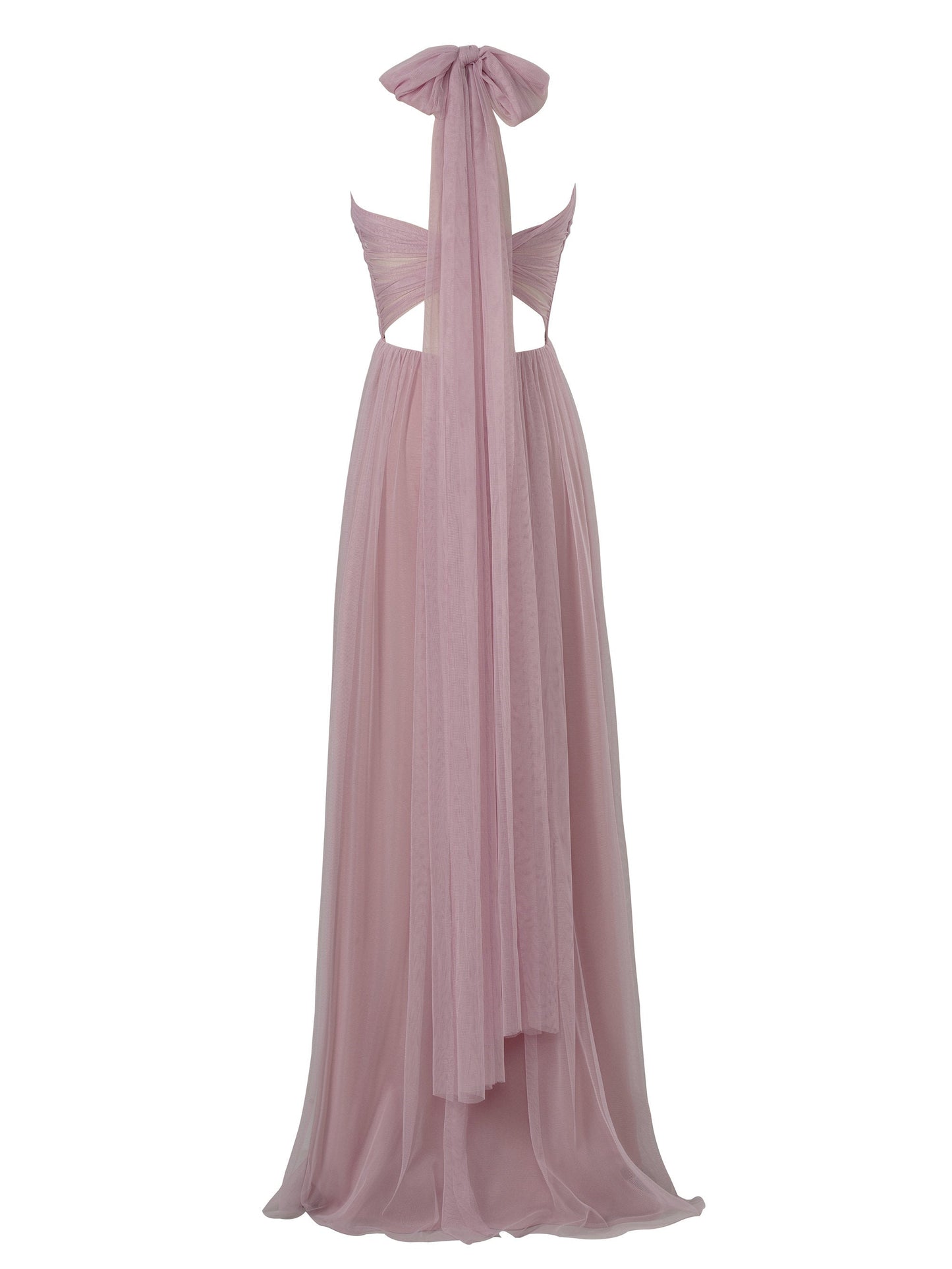 Chiffon Criss Cross Straps Sleeveless Bridesmaid Dress| Plus Size | 60+ Colors