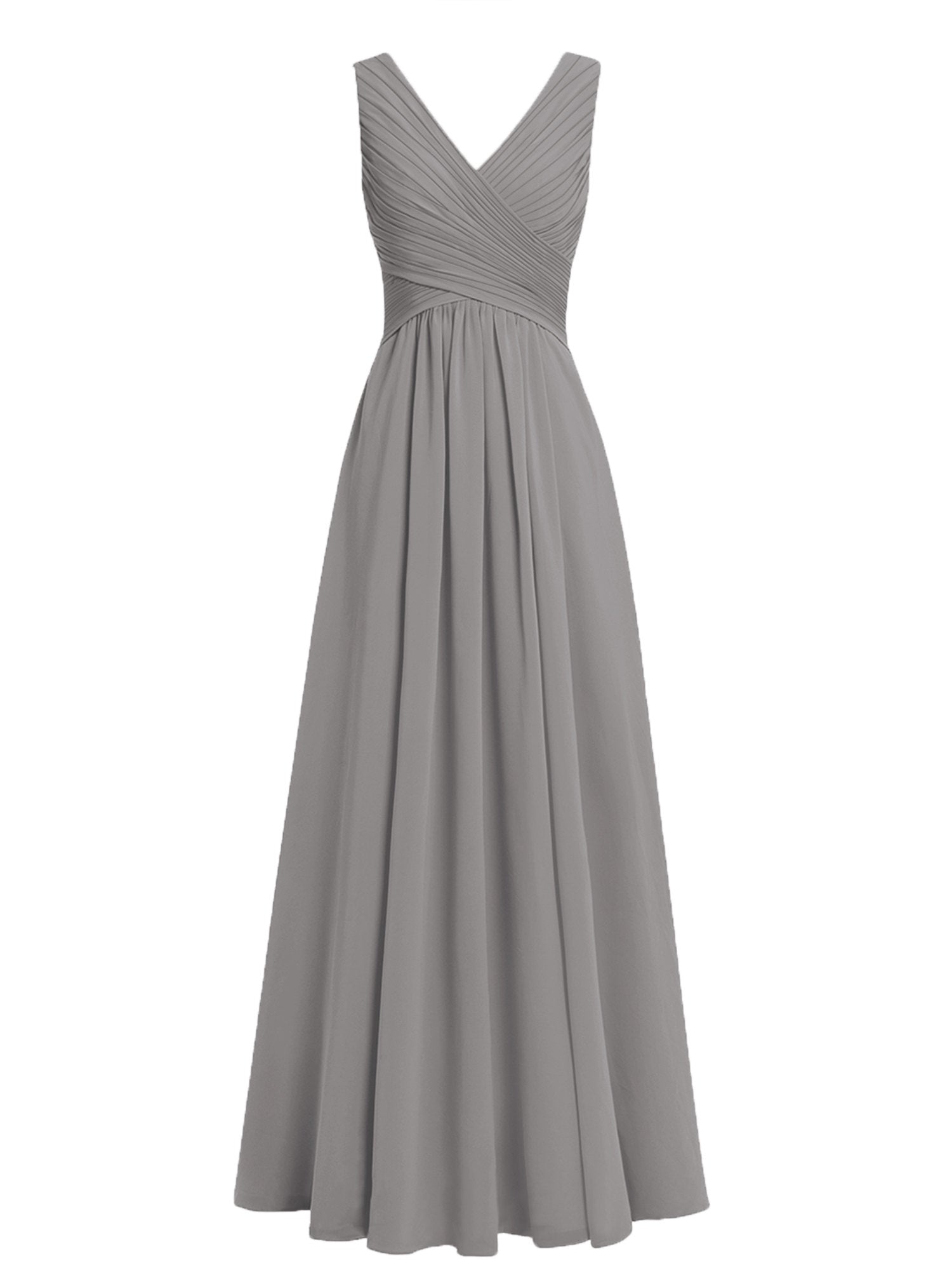 Chiffon Halter Sleeveless Bridesmaid Dress| Plus Size | 60+ Colors ForHerandForHim Chiffon Halter Sleeveless Bridesmaid Dress| Plus Size | 60+ Colors ForHerandForHim
