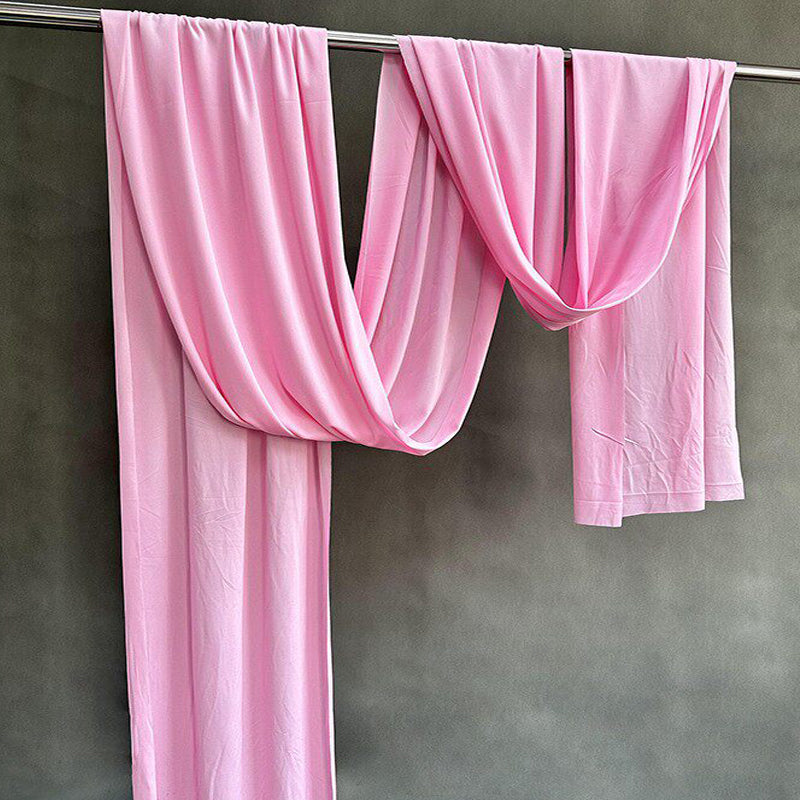 Pink Wedding Draping Fabric for Backdrops and Event Decor 170 × 100 cm
