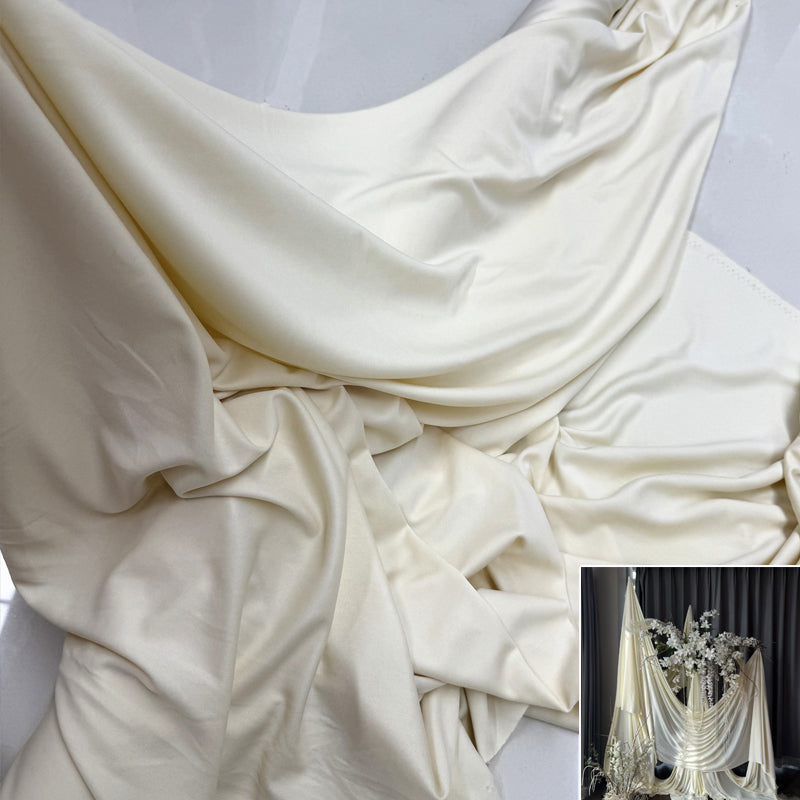 Draping Fabric Stretch Knit Fabric for Wedding Decor Curtains Wide 170cm -FB00001