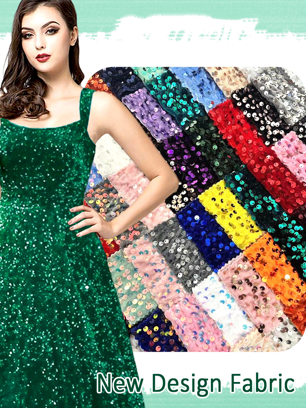 Women's Long Dress Sequin Bateau/Boat Back Strap Fashion Long Sleeveless Party Dress GD101930