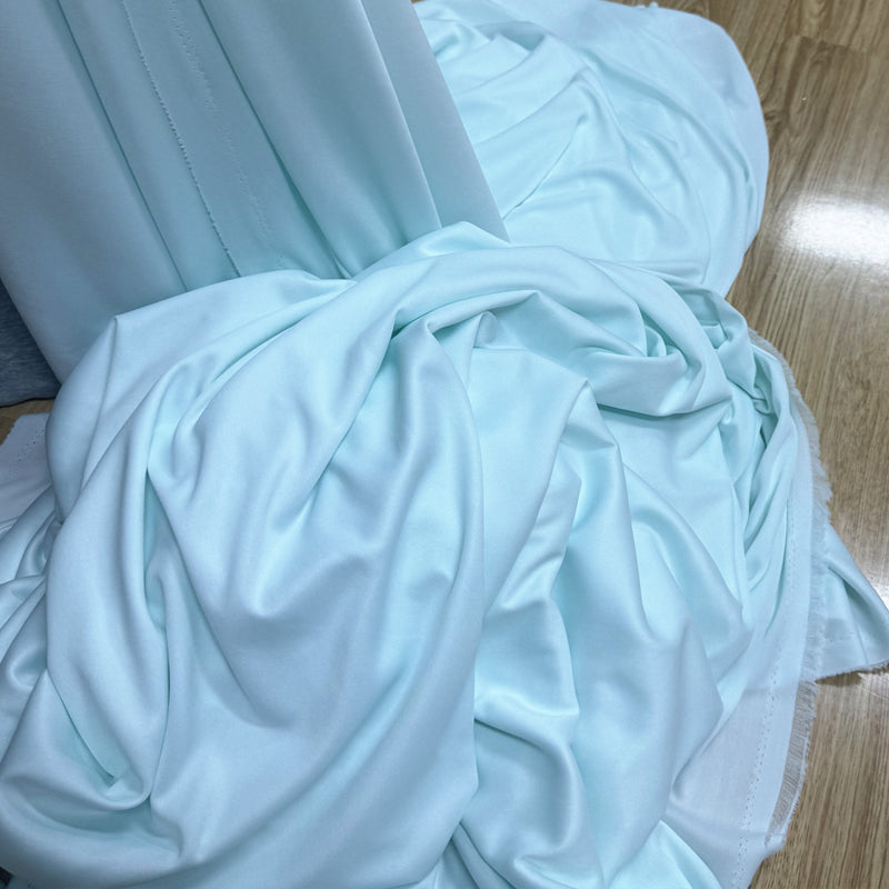 Dusty Blue Wedding Draping Fabric for Ceremony Backdrops and Event Decorations 170 × 100 cm