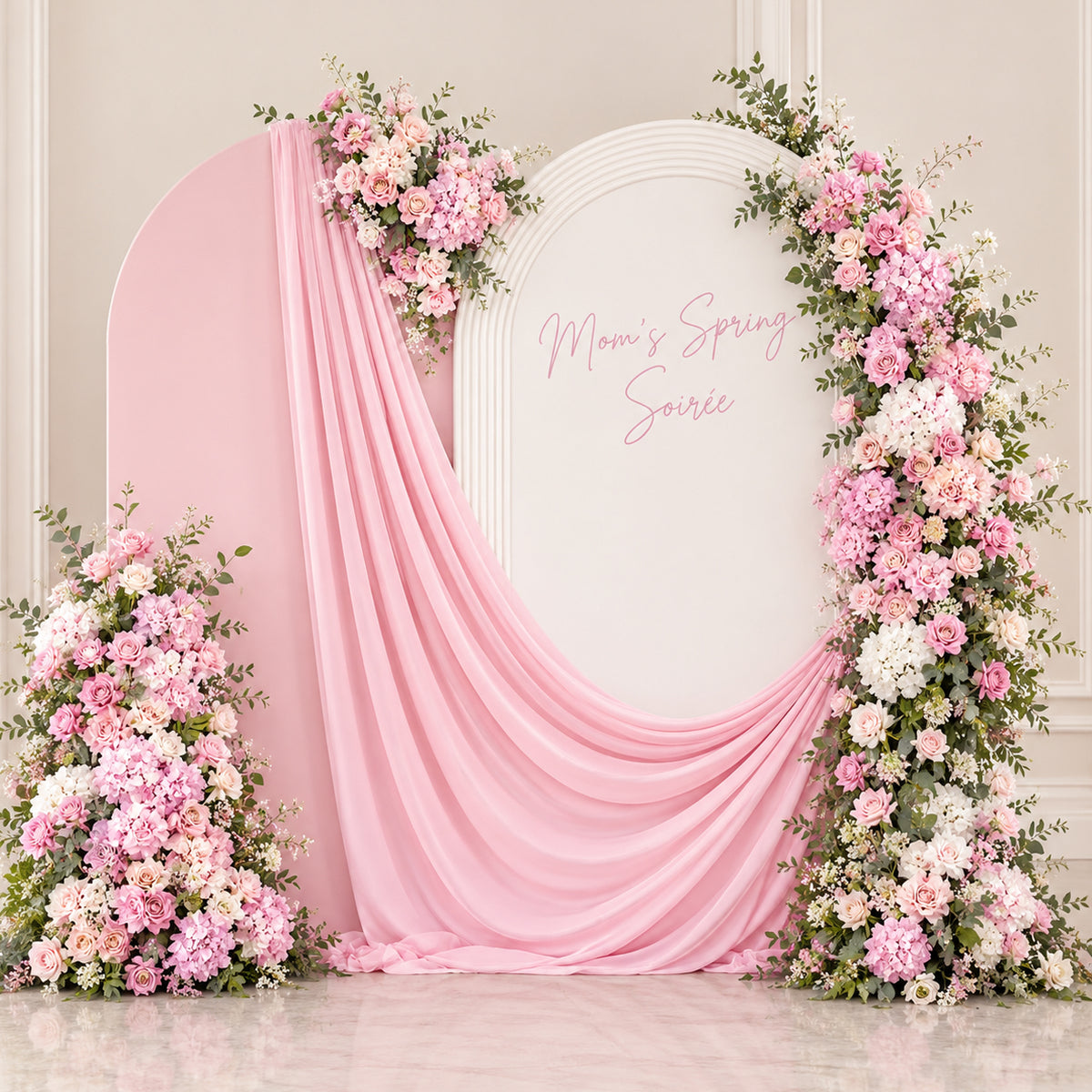 Stretch Knit Jersey Wedding Draping Fabric for Backdrops and Event Decorations 170 × 100 cm