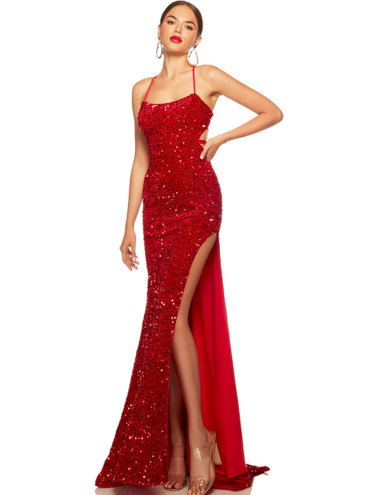 Sheath Long Dress Sequin Sweetheart Sleeveless Party Dress Ball Gown GD101512