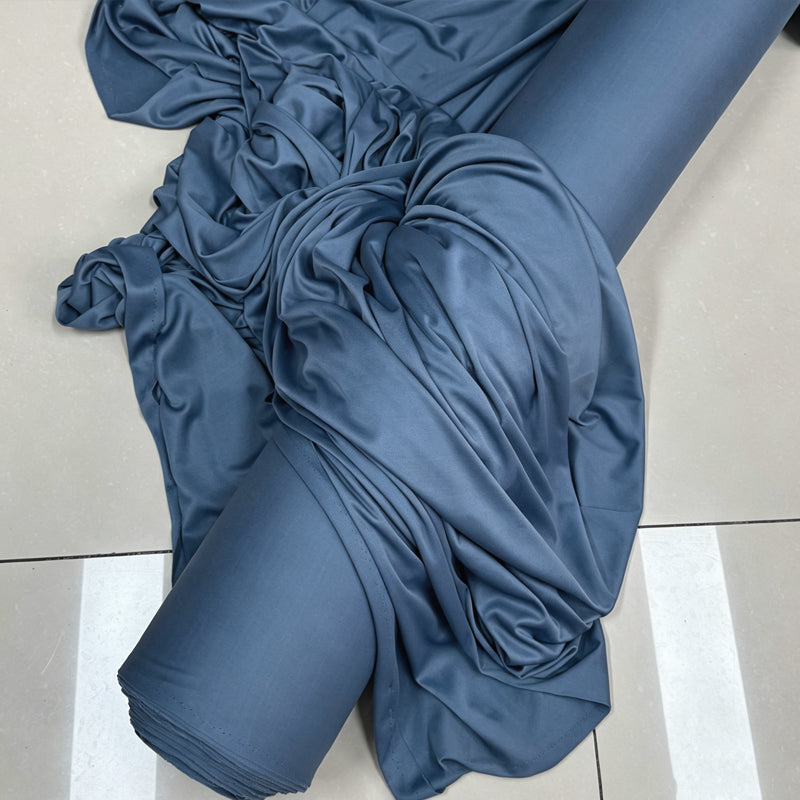 Dusty Blue Wedding Draping Fabric for Ceremony Backdrops and Event Decorations 170 × 100 cm