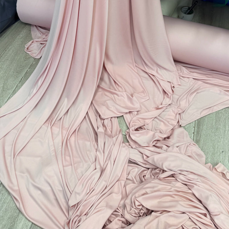Burgundy Draping Fabric Stretch Knit Fabric for Wedding Decor Curtains 170x100 cm -FB00002