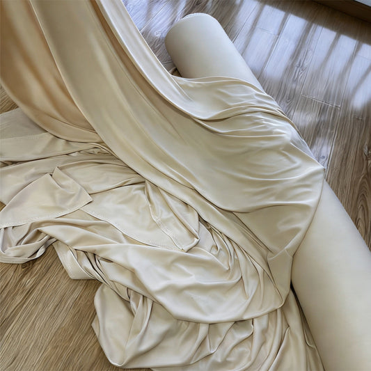 Draping Fabric Stretch Knit Fabric for Wedding Decor Curtains 170x100 cm -FB00001