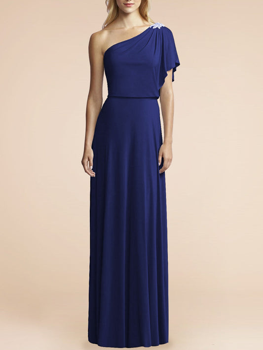 Chiffon V-Neck Sleeveless Bridesmaid Dress| Plus Size | 60+ Colors