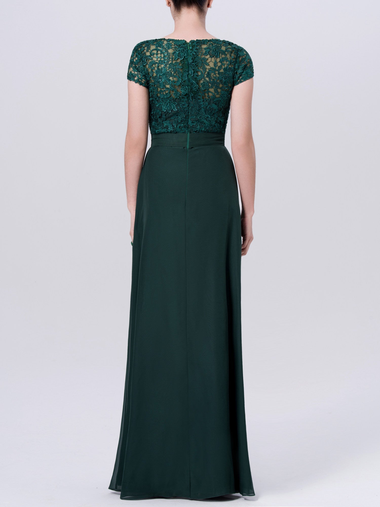 Chiffon V-Neck Sleeveless Bridesmaid Dress| Plus Size | 60+ Colors