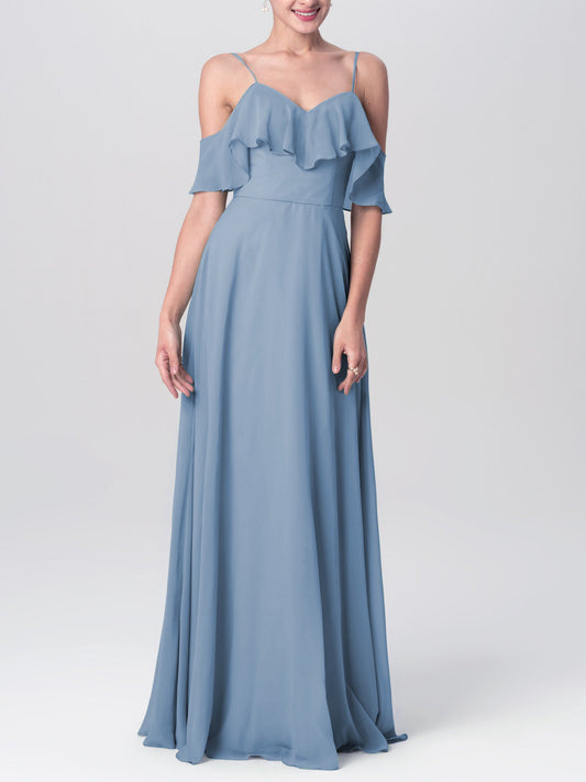 Lace Square Neck Cap Sleeves Bridesmaid Dress| Plus Size | 60+ Colors