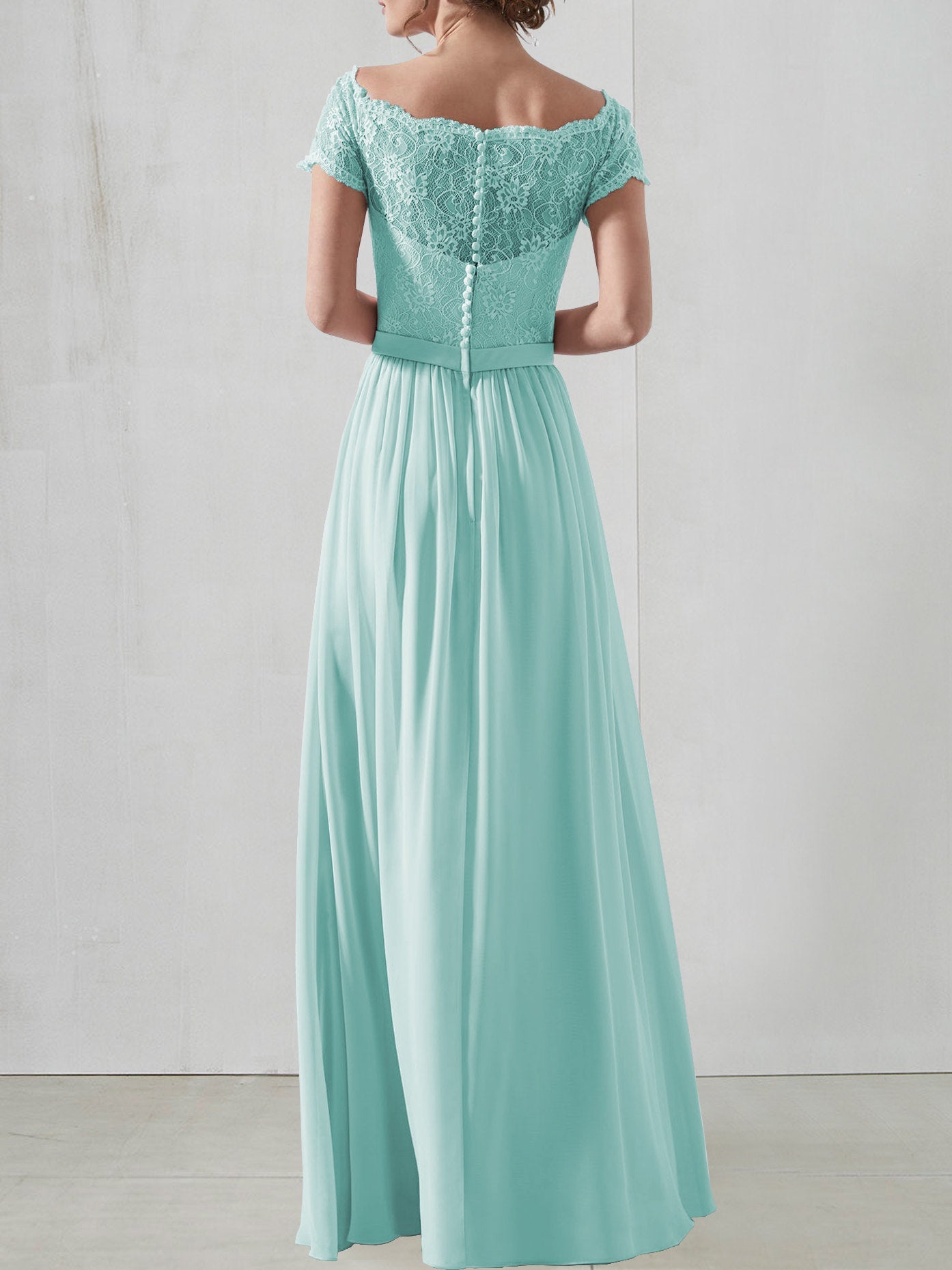 Chiffon Spaghetti Straps Sleeveless Bridesmaid Dress| Plus Size | 60+ Colors