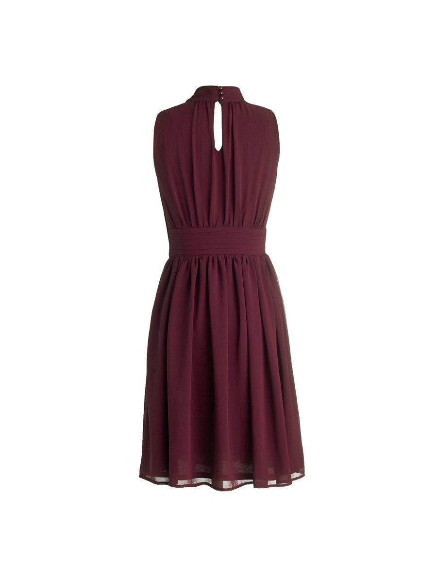 Chiffon Strapless Sleeveless Bridesmaid Dress| Plus Size | 60+ Colors