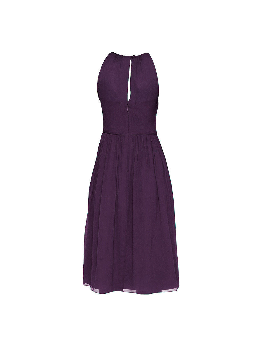 Chiffon Strapless Sleeveless Bridesmaid Dress| Plus Size | 60+ Colors