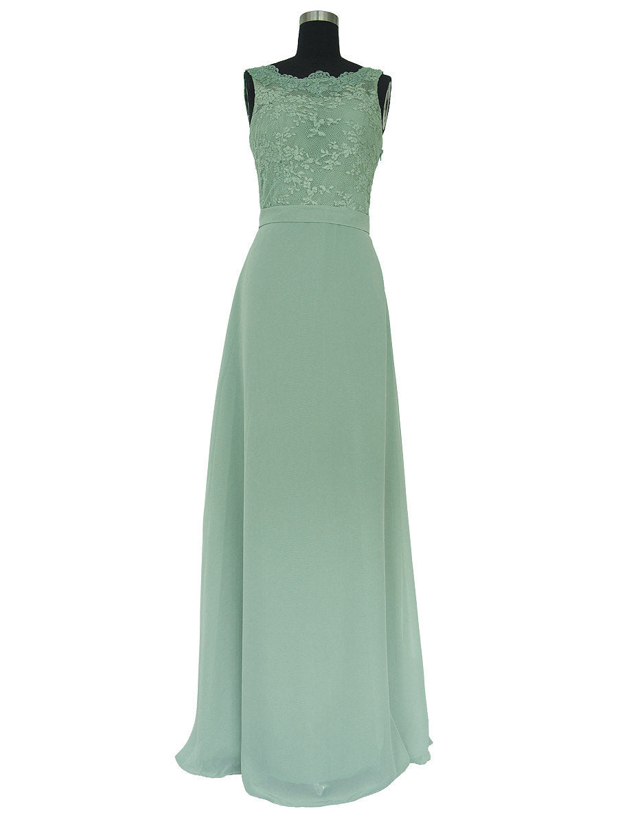 Chiffon Strapless Sleeveless Bridesmaid Dress| Plus Size | 60+ Colors