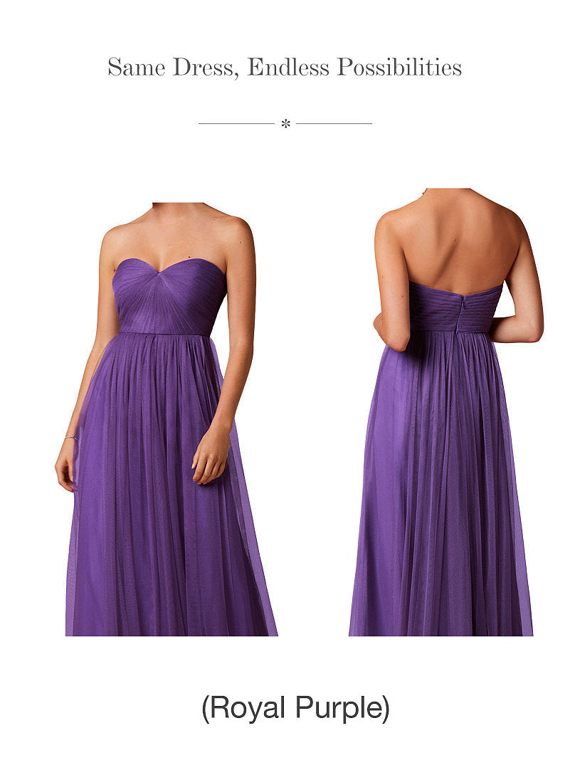 Chiffon V-Neck Sleeveless Bridesmaid Dress| Plus Size | 60+ Colors
