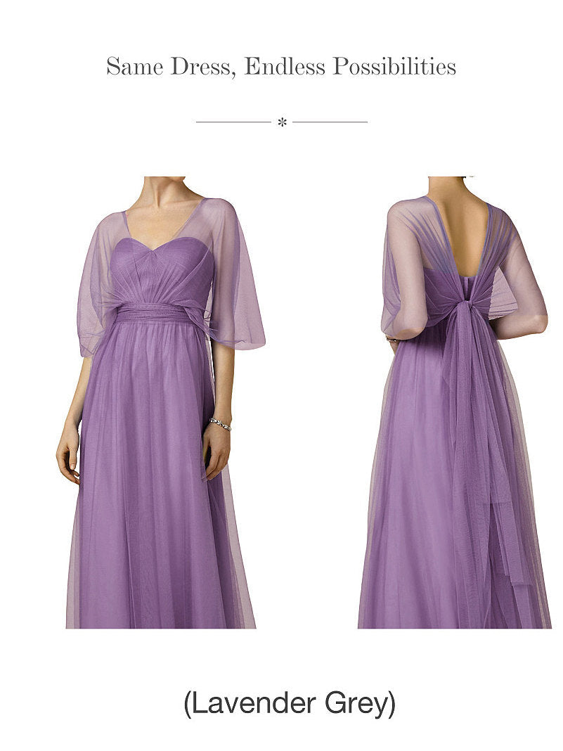 Chiffon V-Neck Sleeveless Bridesmaid Dress| Plus Size | 60+ Colors