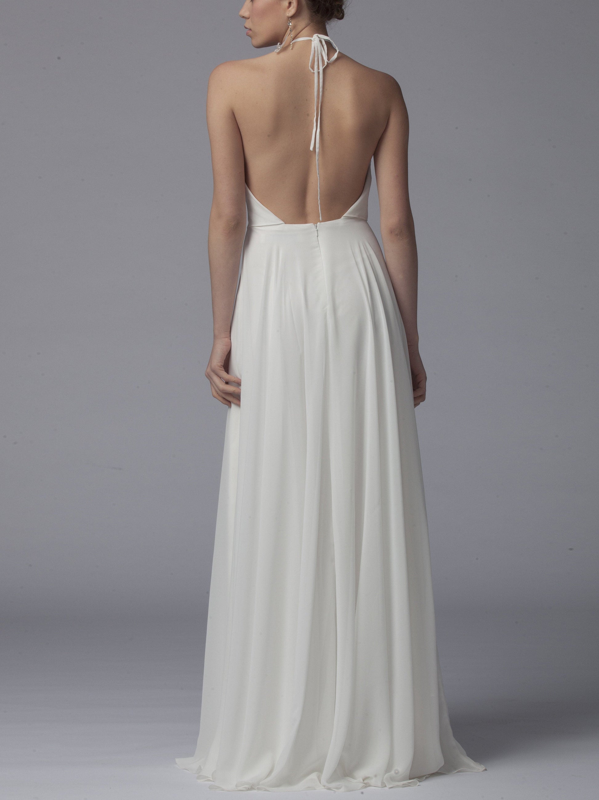 Lace Scoop Neck Sleeveless Bridesmaid Dress| Plus Size | 60+ Colors