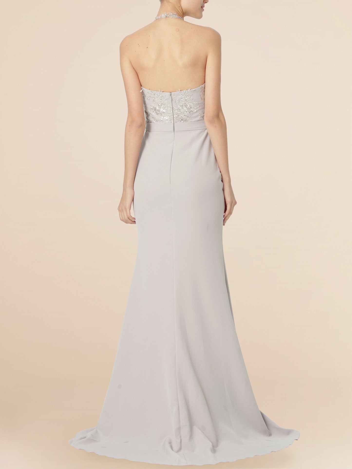 Lace Boat Neck Cap Sleeves Bridesmaid Dress| Plus Size | 60+ Colors