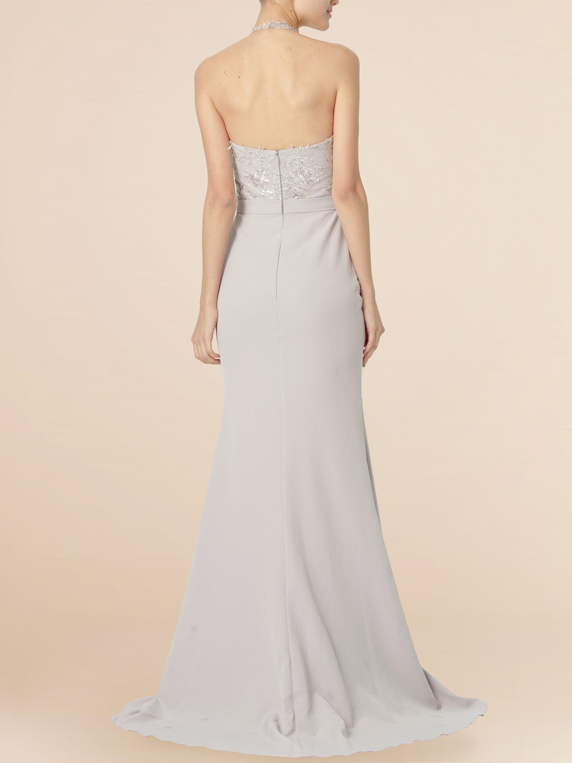 Lace Boat Neck Cap Sleeves Bridesmaid Dress| Plus Size | 60+ Colors