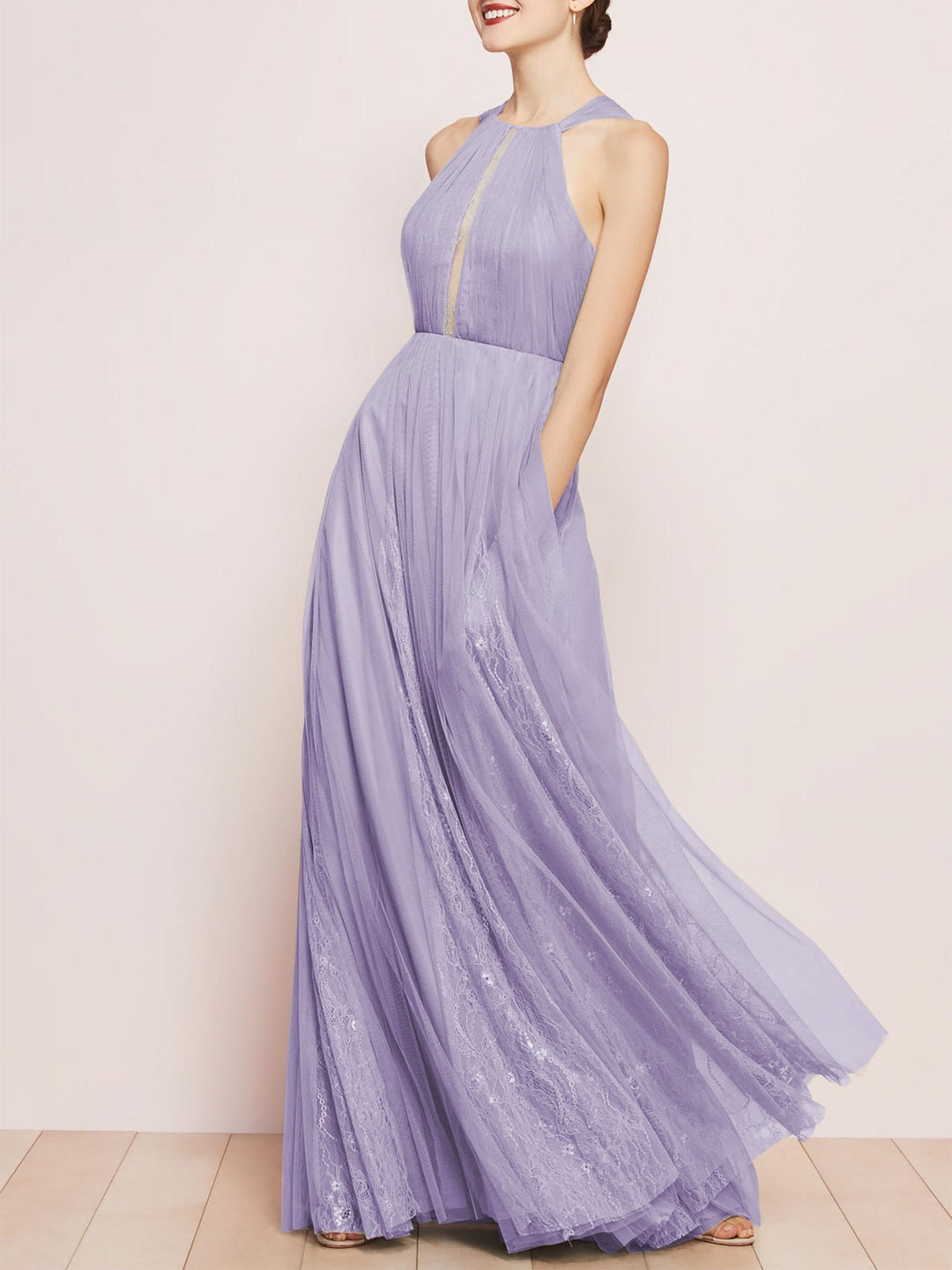 cute purple bridesmaid dresses Chiffon V-Neck Cap Sleeves Bridesmaid Dress| Plus Size