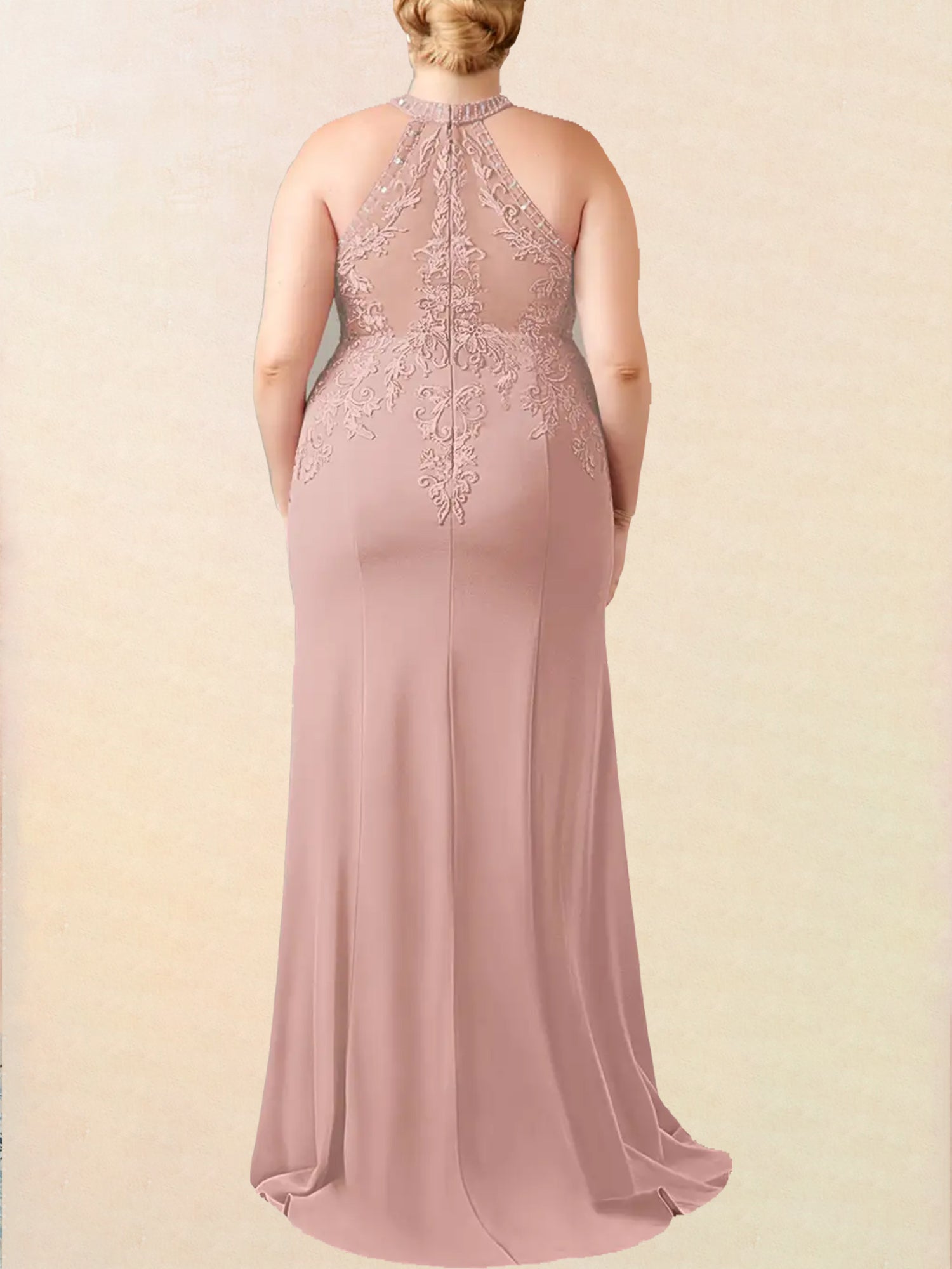 Chiffon V-Neck Sleeveless